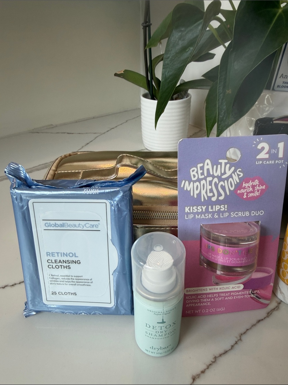Impressions Beauty Lip & Skin Care Set with Pink and Yellow Accents - Picture 3 of 5